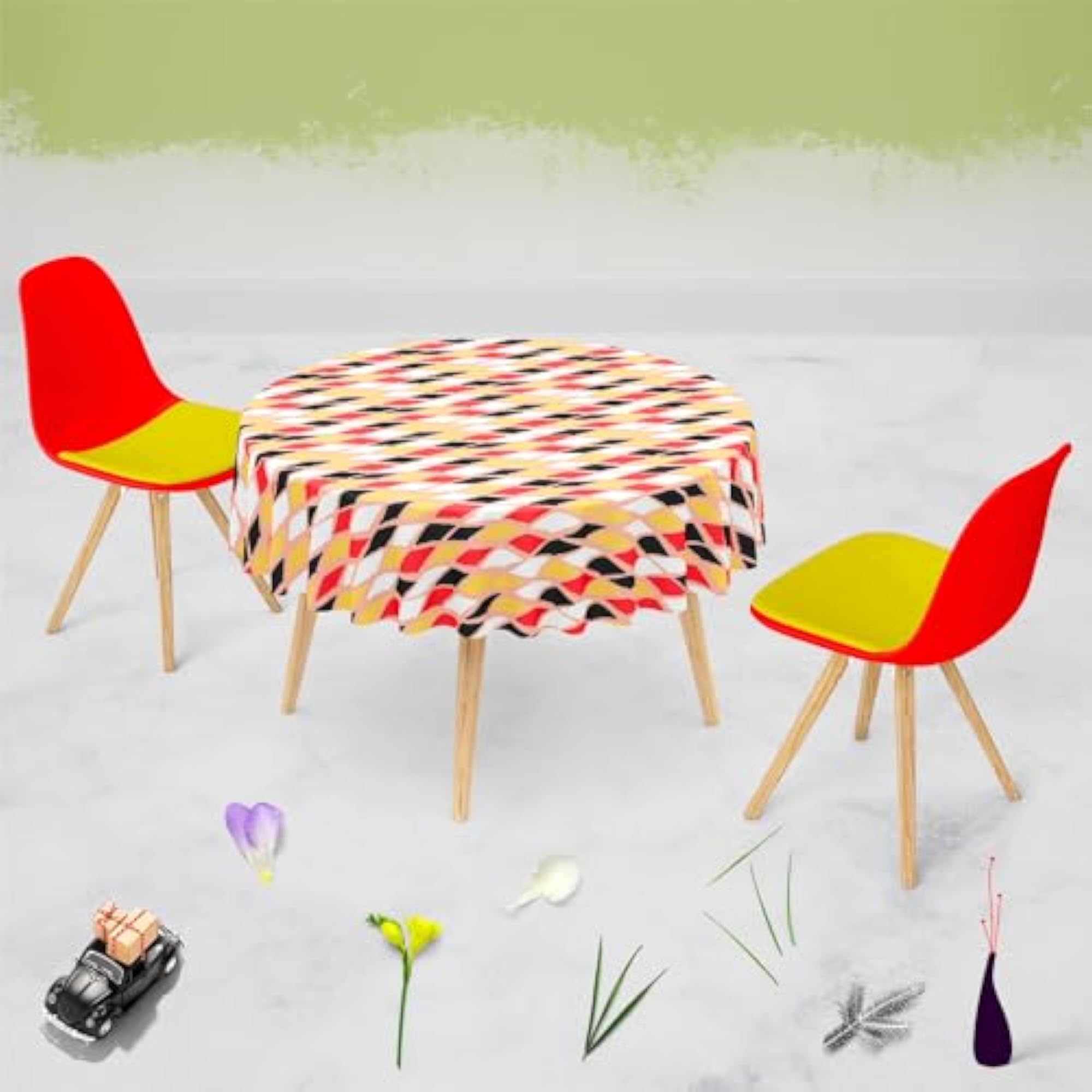 Harlequin Table Cloth Cover for Dining & Center Table