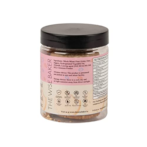 Image of The Wise Combo of Baker Double Chocolate Chip Cookies 200 GM with Almond Honey Oatmeal Cookies 200GM