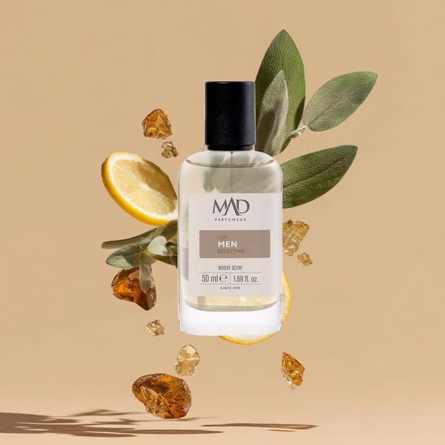 Mad A105 Selective Eau de Parfum (EDP) 50 ml Erkek Parfüm – Ardıç, Adaçayı ve Vetiver ile Odunsu ve Kalıcı