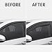 Window Visor Vent Rain Guard Deflector for Renault Clio 4 2013-2018 | Black Acrylic Window Wind Deflectors Vent Shades