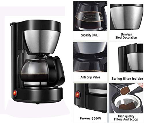 Cafetera de Goteo Con Apagado Automático 0.65 L 6 Tazas miniatura 2