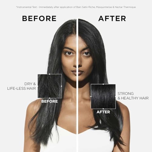 Image of Kerastase Nutritive Masquintense Hair Mask 200ml | Nourishing Hair Mask for Dry Hair | Infused with Plant-Based Proteins, Niacinamide & Nourishing Lipids