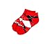 Donegal Bay NCAA Georgia Bulldogs Unisex Georgia Baby Argyle No Showgeorgia Baby Argyle No Show, Red, BAX 12-24 Months