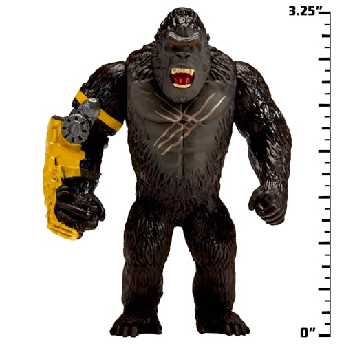 MonsterVerse Godzilla x Kong: The New Empire, 3.25-Inch Kong Action Figure Toy, Iconic Collectable Movie Character - Image 3