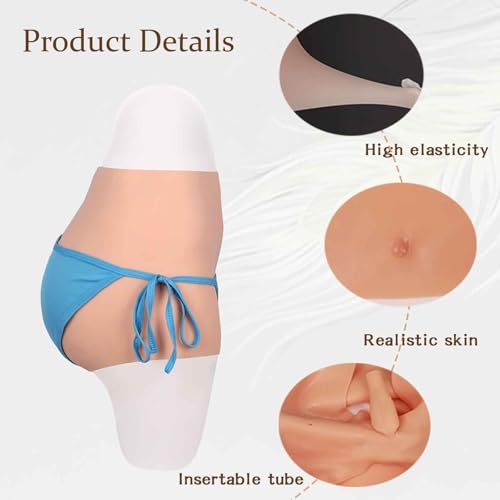 Silicone Vagina Boxer Briefs Fake Vagina Underwear Butt Lifter Panty for Crossdresser Drag Queen2