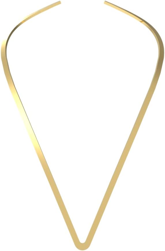 Women's V Shaped Necklace Choker Stainlesss Steel Collar Chic Neckalce Necklaces Jewelry