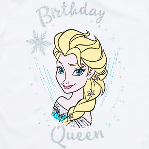 Image of Disney Girls Birthday T-Shirt Infant to Big Kid Sizes (18 Months - 14-16)