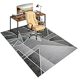 Mujera de Silla de Oficina de Goma sin Deslizamiento Grande: Alfombra y Piso Duro Protector de Juego Mat de la Mesa de Juego 100x140 cm Ideal para Uso en el hogar y la Oficina FANDIAO