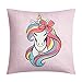 Nickelodeon JoJo Siwa 4 Piece Teepee Slumber Set with Teepee Tent, Sleeping Bag, Decorative Unicorn Pillow and String Lights