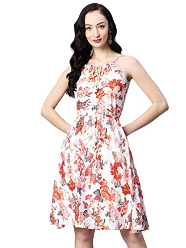 Image of arriva fab Women's Knitted Polyster Printed Dress