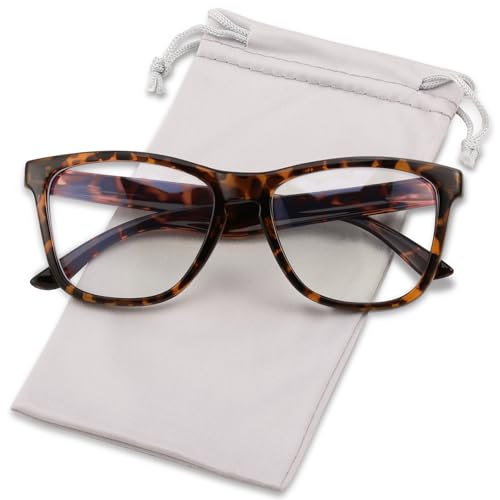 Image of Retro Blue Light Blocking Glasses for Women Men Classic Style Computer TV Eyeglasses Anti Eyestrain