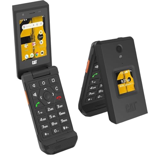 Image of cat S22 Flip 16GB Touchscreen, Android 11, IP68 Water Resistant, 4G LTE