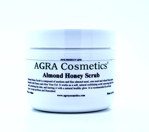 AGRA Cosmetics 2-ounce Almond Honey Scrub