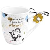 Sheepworld Tasse mit Spruch