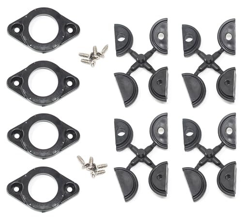 JSP Manufacturing Through Hull Wiring Kit for Kayaks, Thru-Hull Wiring Kits for Wilderness Systems Hobie Installs of Fish Finders, Motors, Lighting Kits, etc. Kayak Wiring Accessories