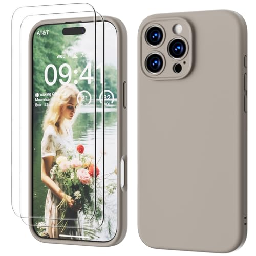GOODVISH 3 IN 1 for iPhone 16 Pro Case 6.3 inch, Upgraded Camera Protection, 2X HD Screen Protector