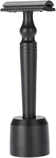 Conjunto de ferramentas de barbear de segurança para barbeador de segurança com 10 peças – Navalha de barbear de segurança, conjunto clássico de lâminas para tintas de tatuagem – para bigode de lâmina manual, barbeador de lâmina dupla