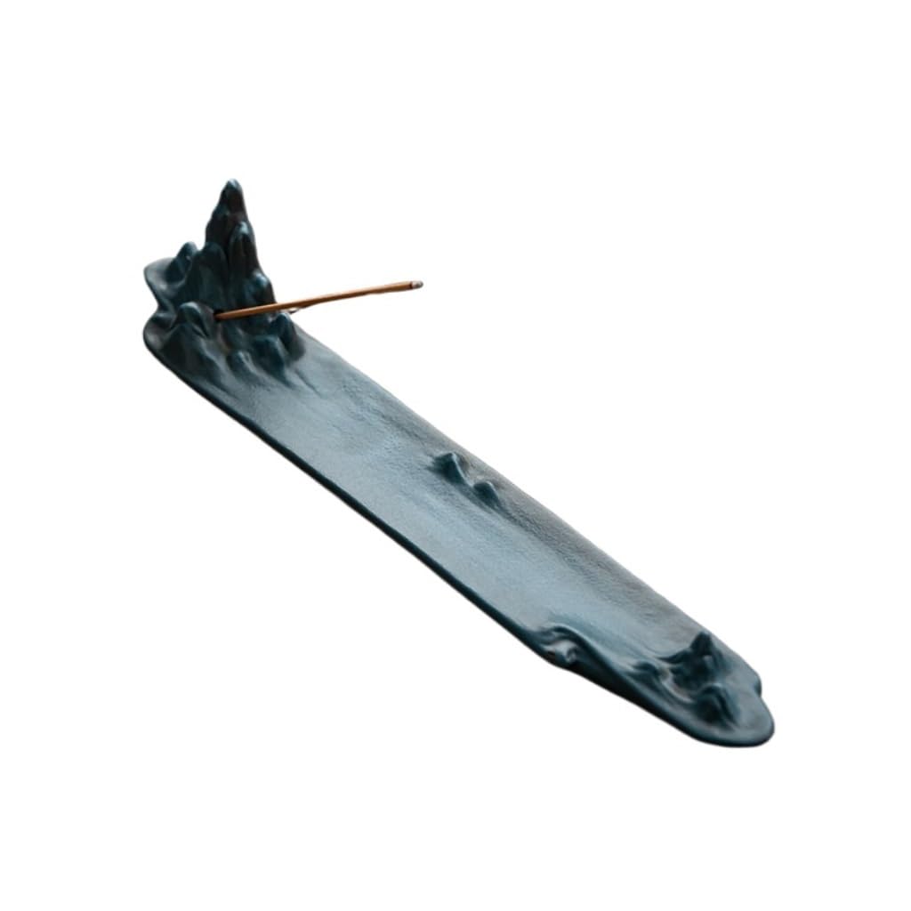 Basxdrfxz A Incense Holder Base Ceramic Thread Incense Burner Chinese Style Stick Holder Office Desktop Romatherapy