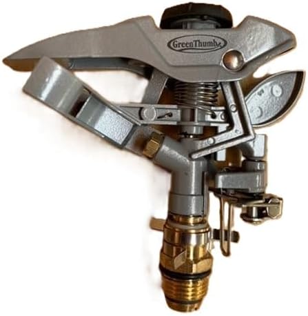 Green Thumb 9532GTDI Metal Impulse Sprinkler Head w 5800 sq ft Coverage - Pack of (1)