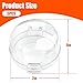 Gas Stove Knob Safety Covers - Baby Proofing Stove and Oven Knob Covers for Child Safety - Press Gas Stove Knob Locks - 5 Pack (Transparent)