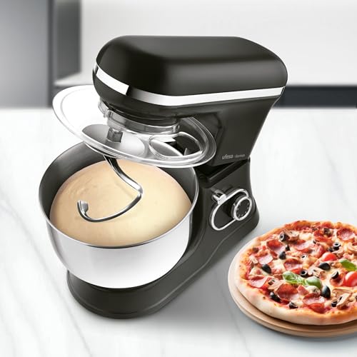 Ufesa Genius Batidora Amasadora 5 en 1 para Repostería Profesional, 1200W, 5L, Robot Cocina Multifunción, Bol en Acero Inoxidable, 6 Velocidades + Turbo, 3 accesorios incluidos, Sin BPA - imagen 5
