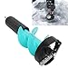 Topyond 6in Electric Ice Auger Kit, Impact Resistant Ice Drill with Floating Auger, Incisive Blades, Universal Adapter for Fishing and Emergency