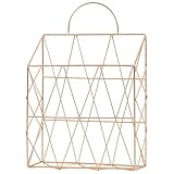 Panier de rangement en métal – finition soignée, polissage lisse, capacité de rangement, pratique et facile à utiliser, panier de rangement de bureau