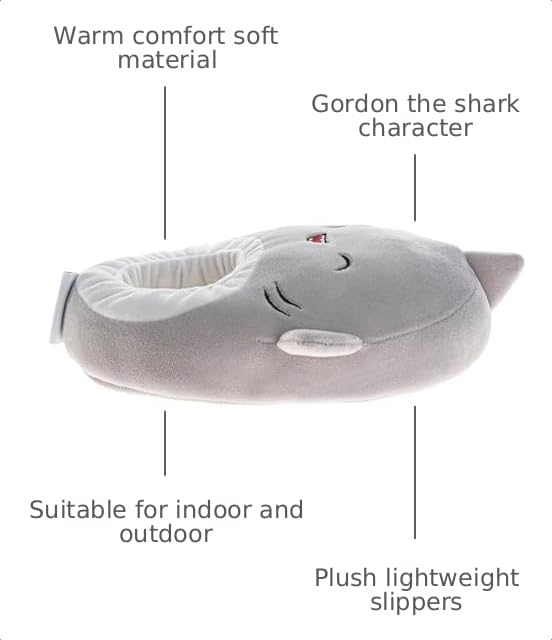 Image of Squishmallows Slippers Plush Lightweight Warm Comfort Soft Aline Slipper House Shoes for Kids and Adults (sizes 11-1 Little Kid / 2-5 Big Kid / 5-10 Adult)