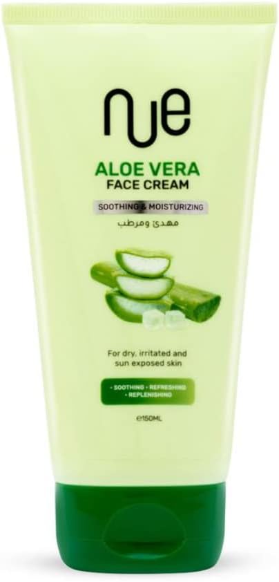 Aloe Vera Moisturizing Face Cream for Dry Irritated and Sun Exposed Skin 150ML