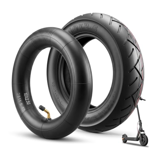 10 x 2,5 neumáticos exteriores con tubo interior para scooter eléctrico de 10 pulgadas (1)
