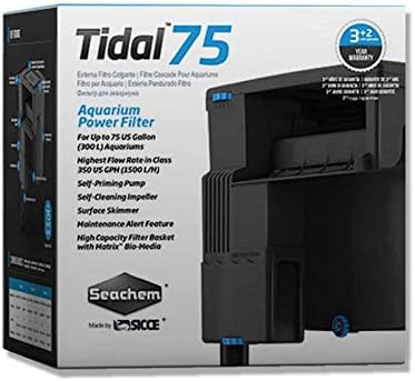 Seachem Tidal Filter 75, Black