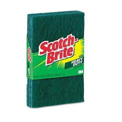 SCOUR PAD HVY DTY 4X6PK3