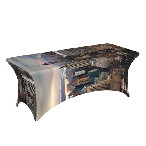 Nappe de table rectangulaire de qualité supérieure pour réception chic