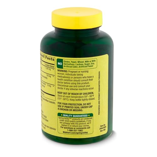 Spring Valley Turmeric Supplement | Turmeric Curcumin Supplement, Ultra Strength 1,500 mg, 90 Count + STS Sticker.