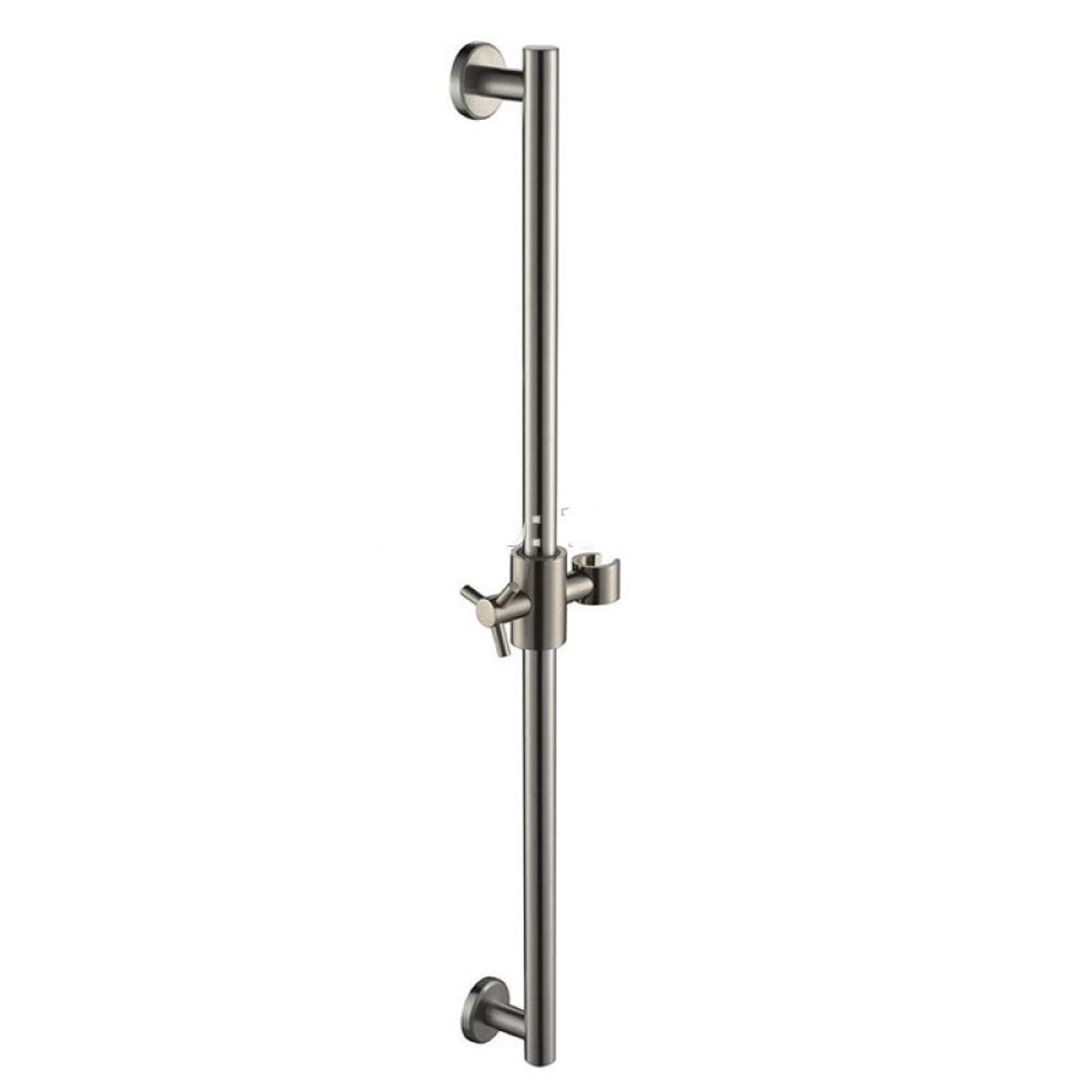 Barra deslizante de ducha de mano de baño de acero inoxidable 304, soporte de cabezal de ducha deslizante ajustable, soporte de estilo, montaje en pared, cepillado, tipo A