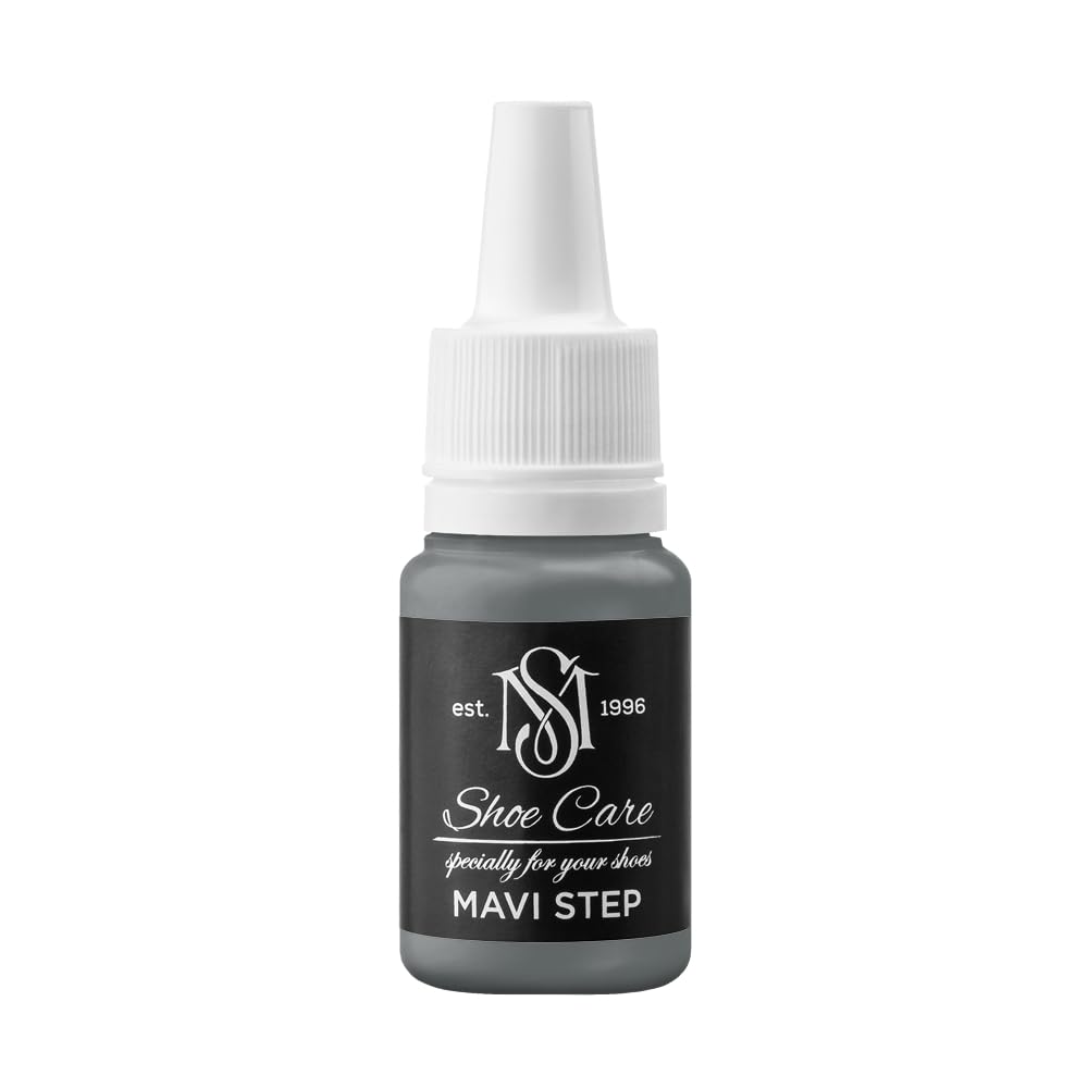 Peinture cuir MAVI STEP Graphite pour sublimer vos sacs et sneakers en ville