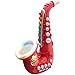 YsaAsaa Juguetes de saxofón para niños, instrumento musical, saxofón de plástico con instrumentos musicales, juguete educativo temprano para cumpleaños del bebé