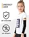 Newbyinn Arm Sleeves for Kids Child Toddlers, Age 1-7, UV Sun Protection, Cooling Sleeves to Cover Arms