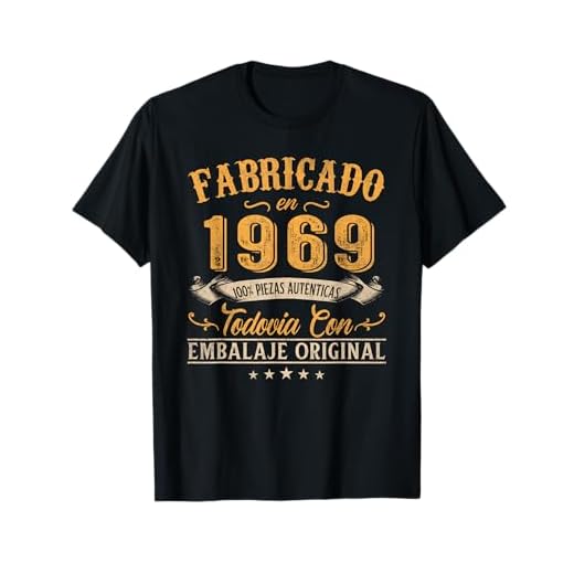 Fabricado En 1969 Regalo Para Hombre 52 Años Cumpleaños Camiseta