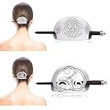 ♥ ♥ Lo que Obtendrás: 2 * Pinza de pelo celta. El tamaño de broche celta pelo: 5.51 * 1.96 * 1.18in.