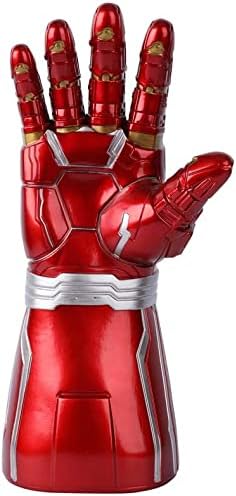 Miniatura 6 de Guantelete de Iron Man Infinity Guante Iron Man Infinity LED con luz de piedra para fiesta de Halloween para niños Rojo