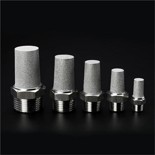 Conector de silenciador neumático M5 a 1/2 para eliminar el ruido molesto en sistemas de aire 5