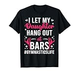 Funny Gymnastic Mom Daughter Apparel, Athletic Gymnast Women T-Shirt