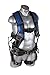 Guardian Fall Protection 193131 Construction Premium Edge Harness with Quick Connect Chest Buckle, Waist Tounge Buckle and Leg Tounge Buckles, M-XLarge
