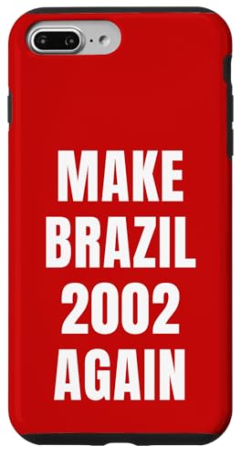 Red Make Brazil 2002 Again Lula President �X�}�z�P�[�X iPhone 7 Plus/8 Plus �p