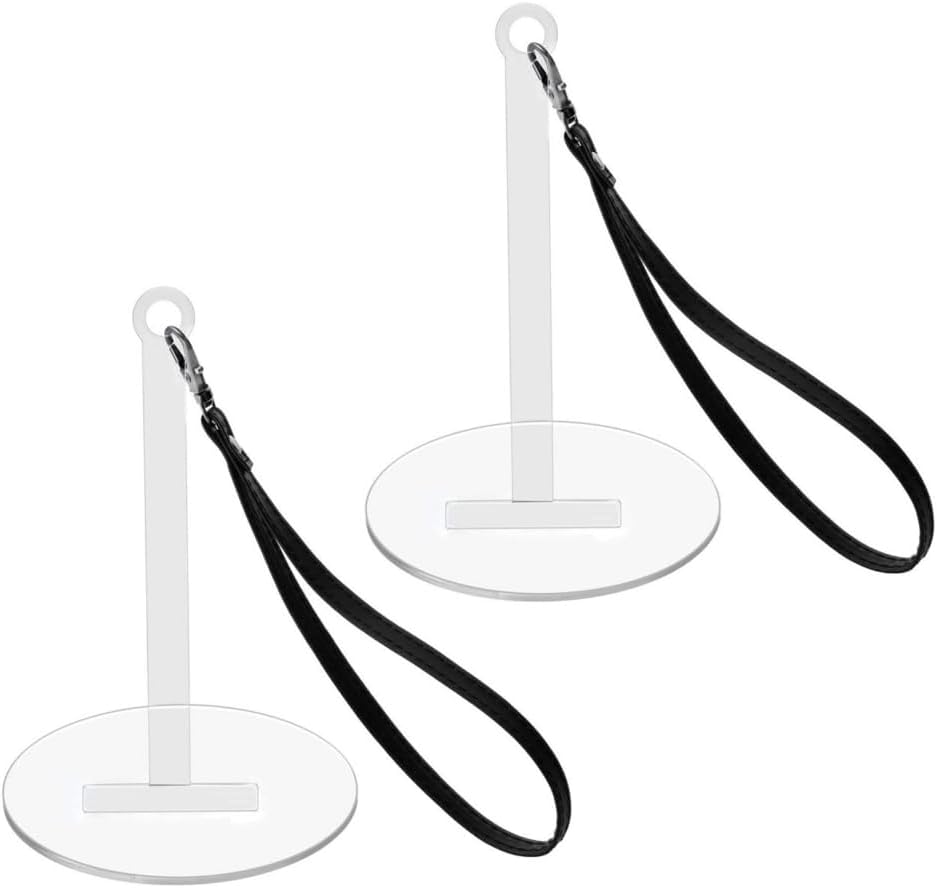 2Pcs Portable Wrist Yarn Dispenser with Wrist Strap, Knitting Yarn Holder Wrist Yarn Holder with Wrist Lanyard for Crocheting