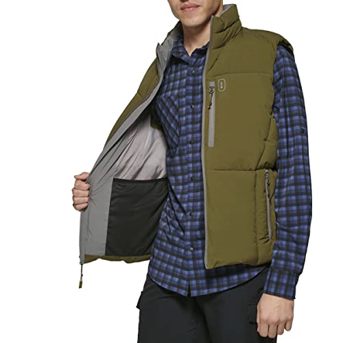 Image of BASS OUTDOOR Men's Quilted Glacier Hiking Puffer