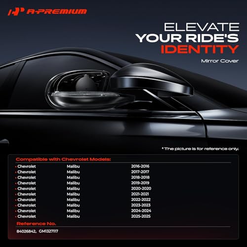 A-Premium Right Passenger Side Rearview Mirror Cover Cap by A-Premium - Used condition - Image 2