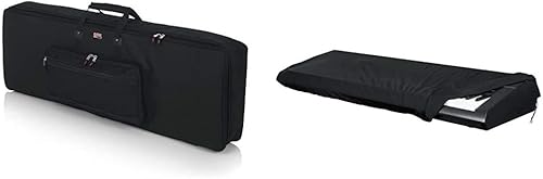 Gator Cases 88-Note Keyboard Gig Bag + Dust Cover Bundle