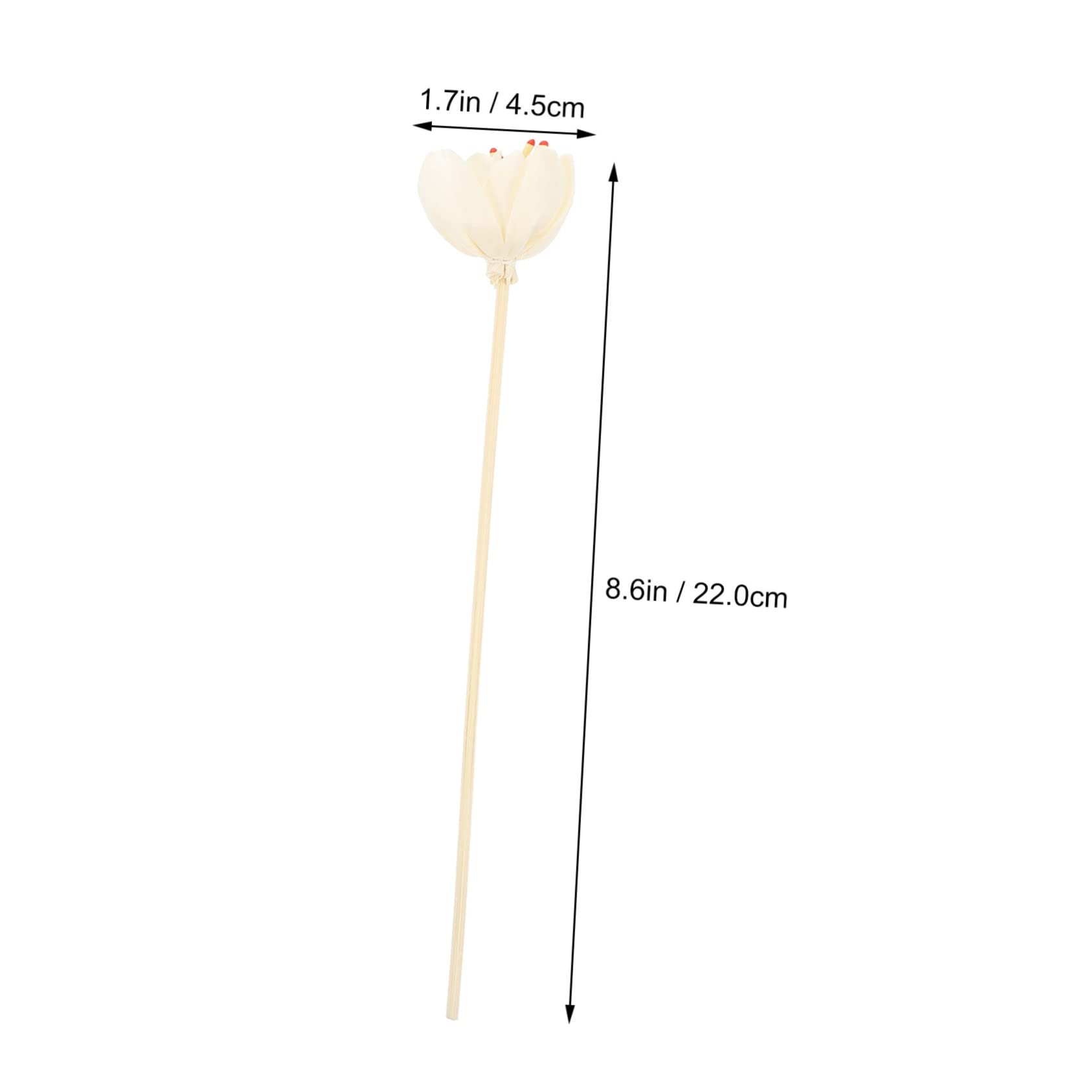 TOPPERFUN Flower Diffuser Refills Essential Oil Diffuser Sticks 10 Pack Scented Sticks for Aromatherapy